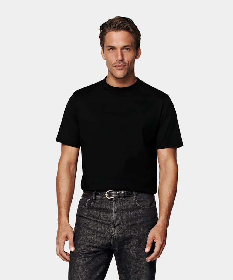 Black Crewneck T-Shirt