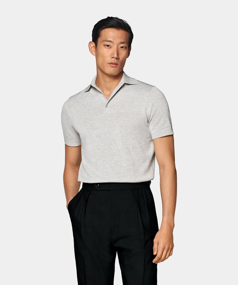 Light Grey Polo
