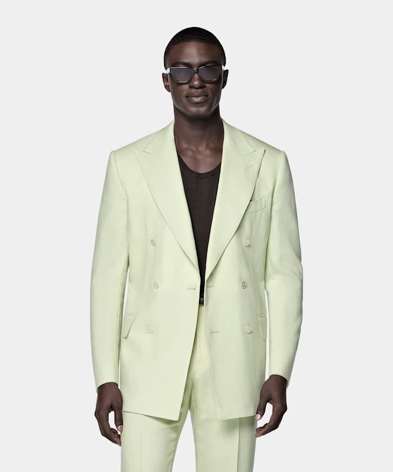 Abito Milano verde chiaro tailored fit