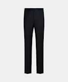 Navy Straight Leg Suit Trousers