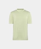 Light Green Short Sleeve Crewneck
