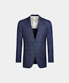 Mid Blue Tailored Fit Havana Suit