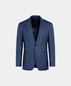 Mid Blue Tailored Fit Havana Suit
