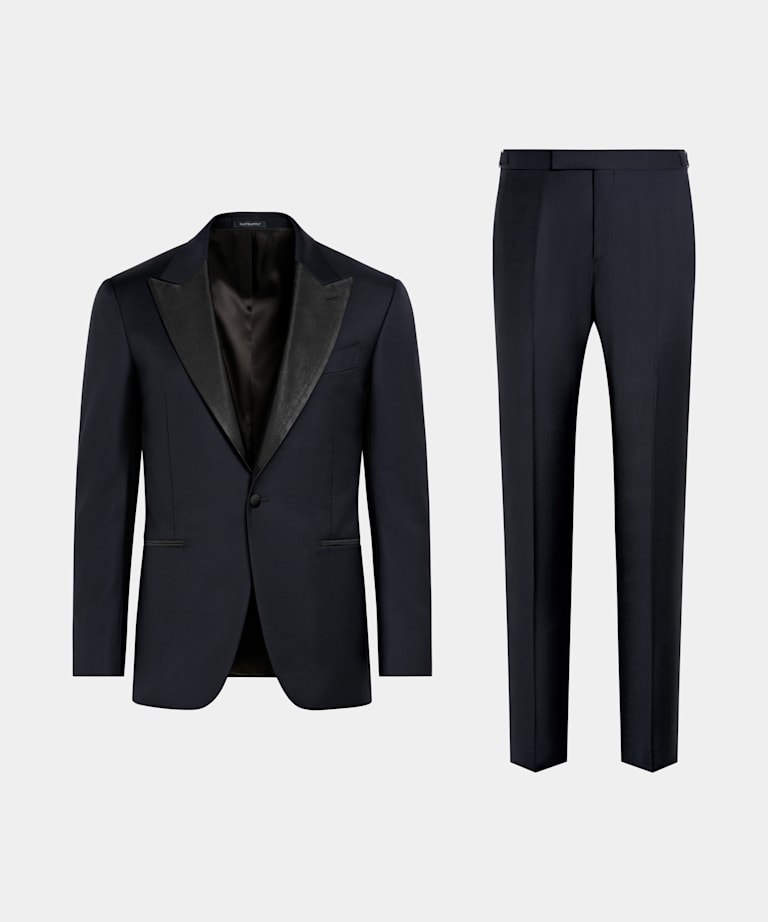 Havana Smoking dreiteilig navy Tailored Fit
