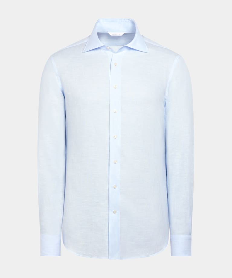 Light Blue Tailored Fit Shirt