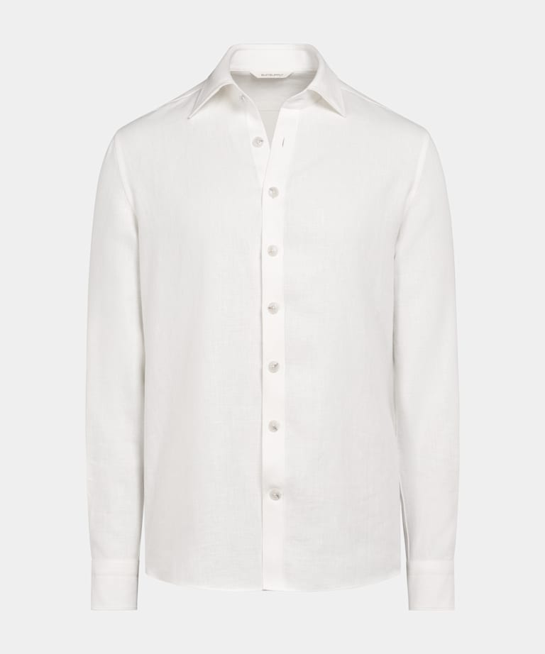 White Tailored Fit Shirt