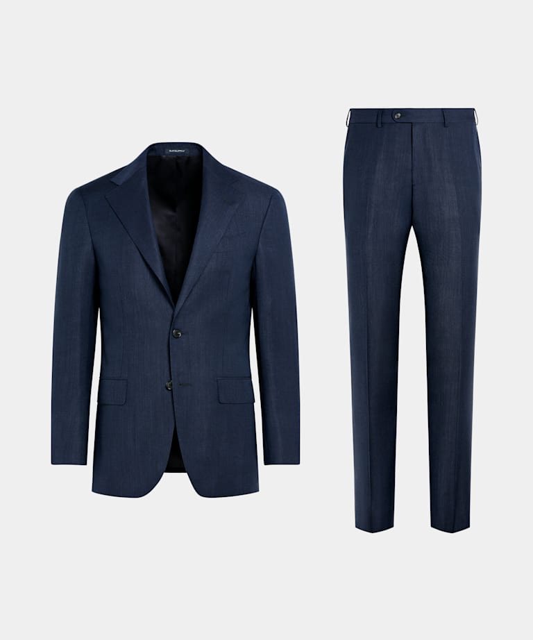 Navy Perennial Tailored Fit Havana Suit