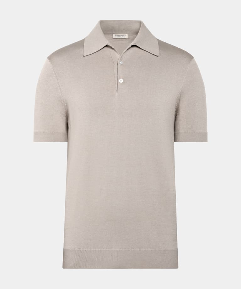 Light Taupe Polo