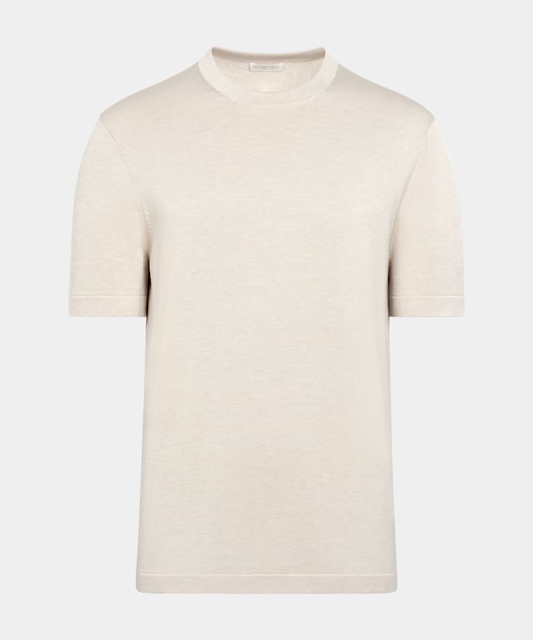 Sand Short Sleeve Crewneck