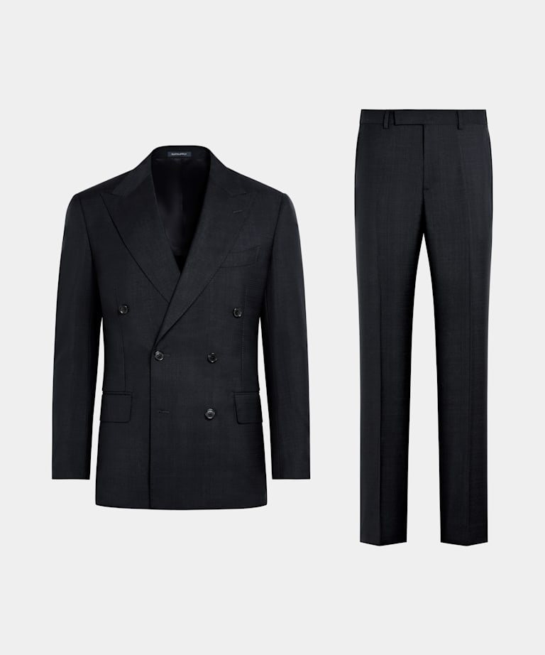 Abito Milano blu navy tailored fit
