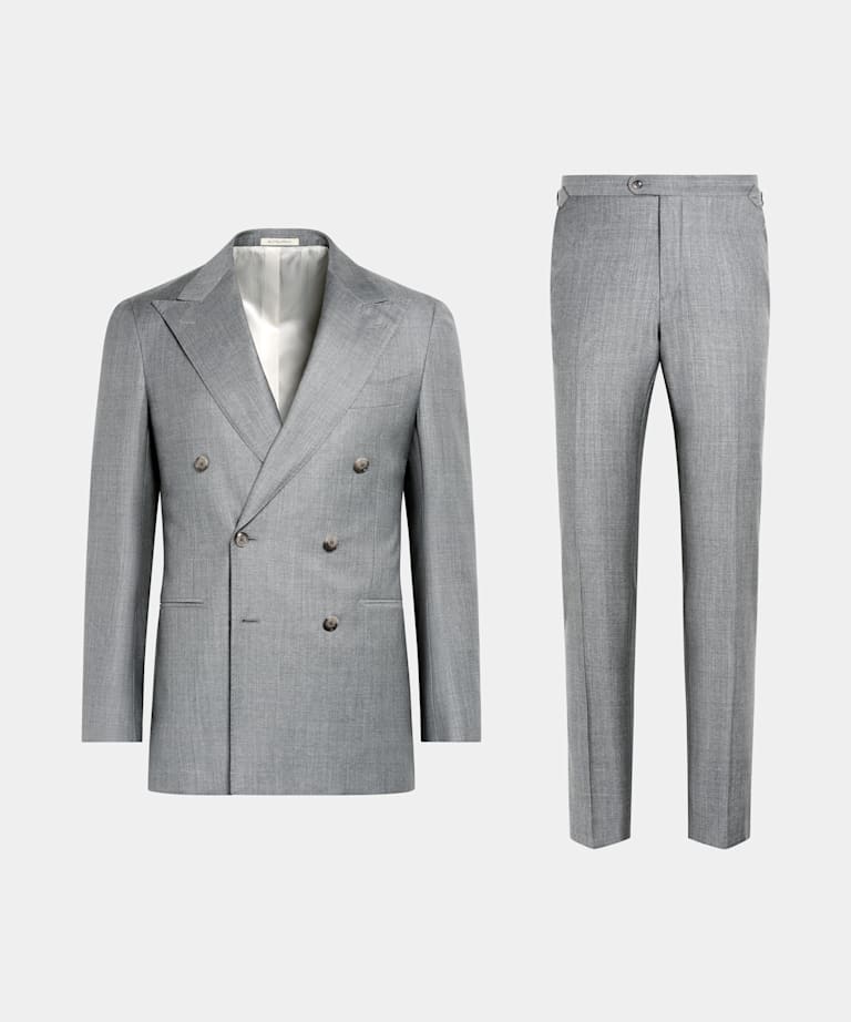 Abito Havana Perennial grigio chiaro tailored fit