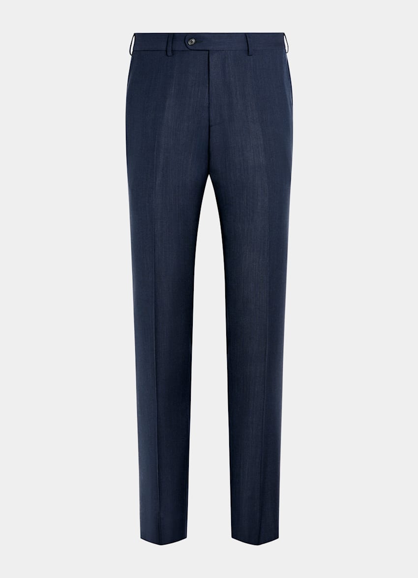 SUITSUPPLY All Season Pure S110's Wool by Reda, Italy Navy Perennial Tailored Fit Havana Suit