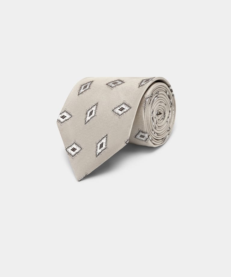 Sand Graphic Tie