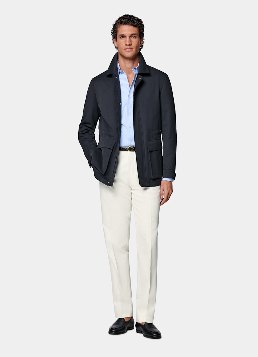 Saharienne bleu marine