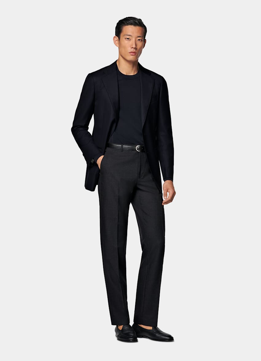 Veste de costume Havana coupe Tailored bleu marine