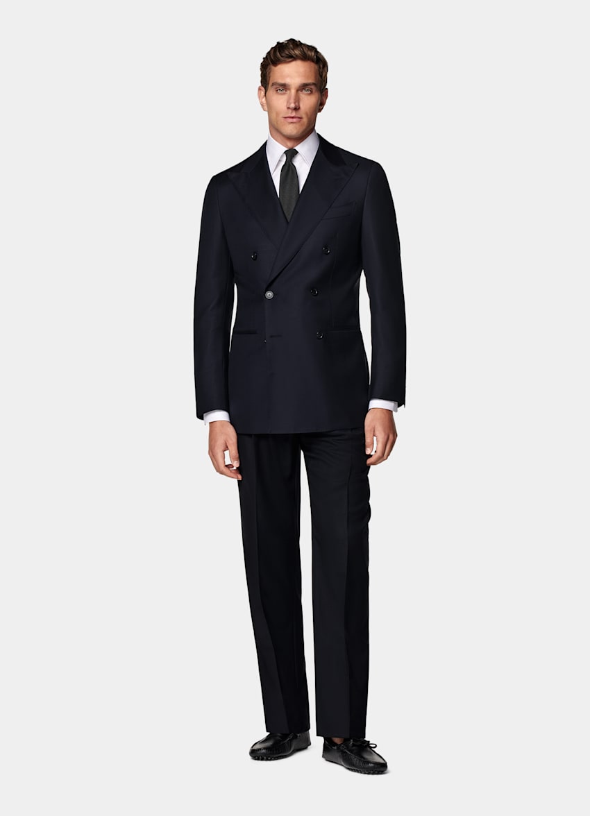Abito Havana blu navy tailored fit