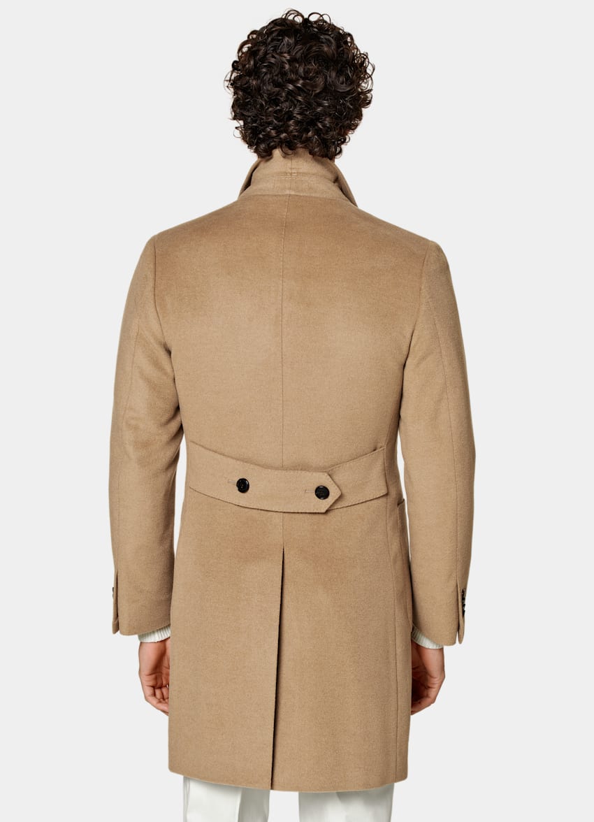 SUITSUPPLY Pure laine de chameau - Corrado, Italie Manteau marron moyen