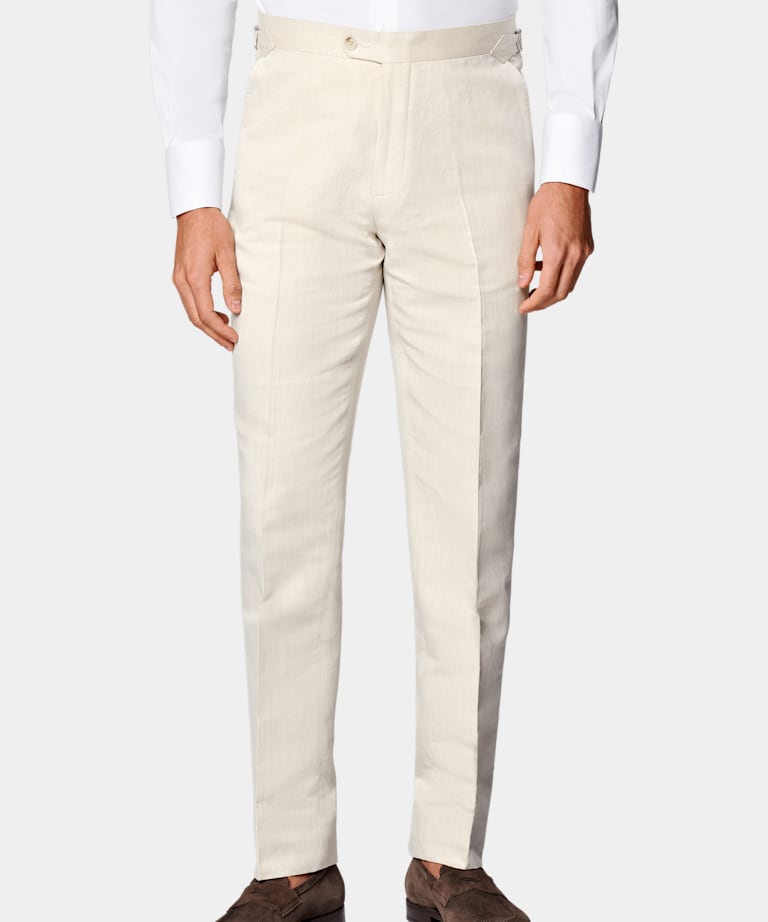 Sand Three-Piece Tailored Fit Havana Suit