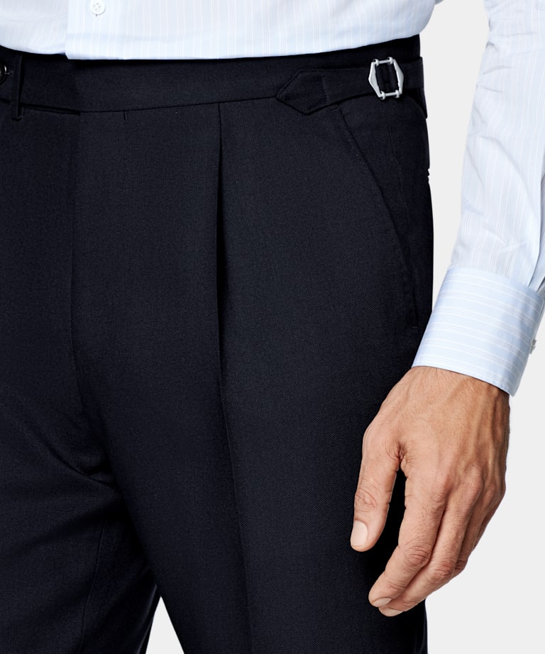Costume Havana coupe Tailored bleu marine