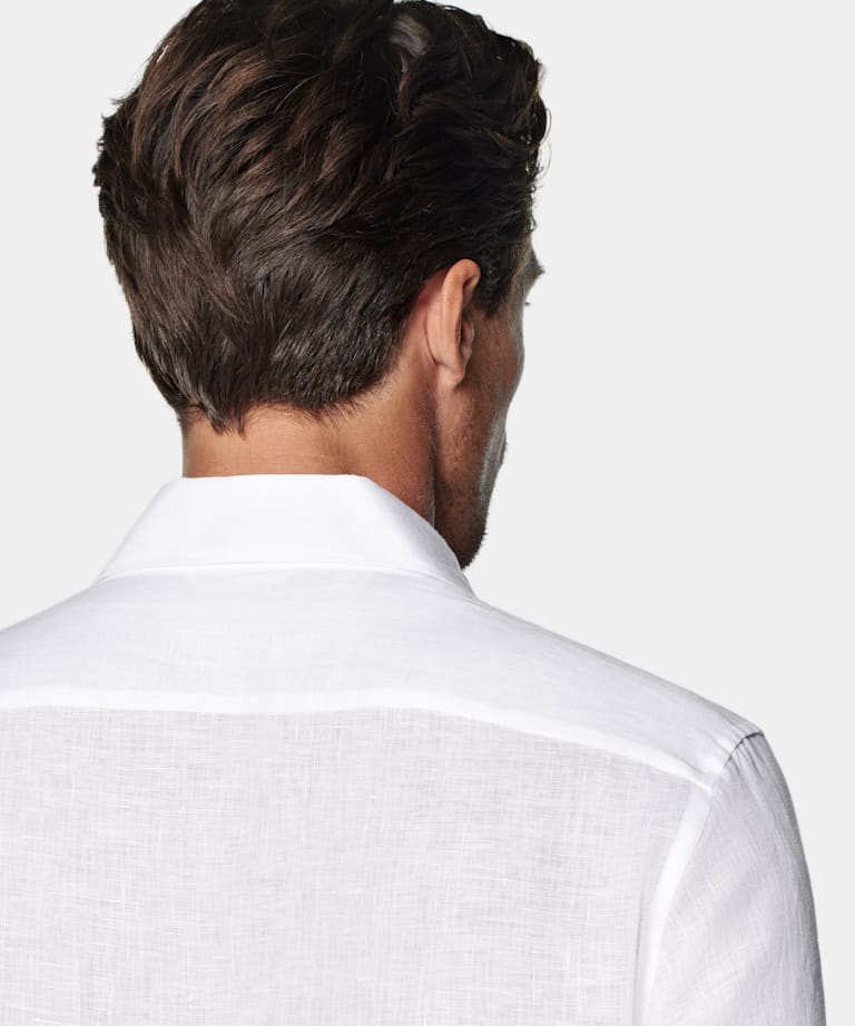 White Relaxed Fit Shirt