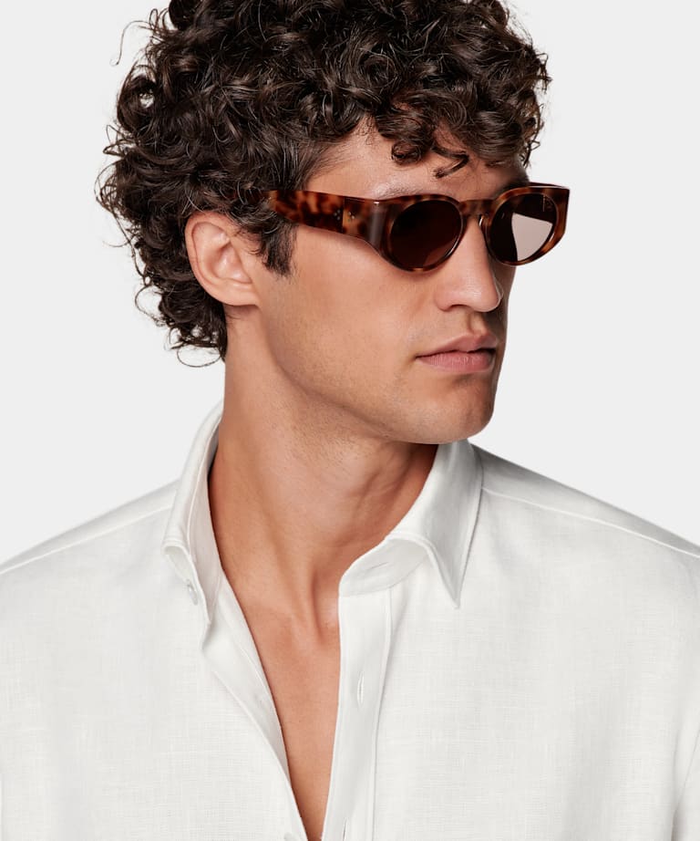 White Tailored Fit Shirt