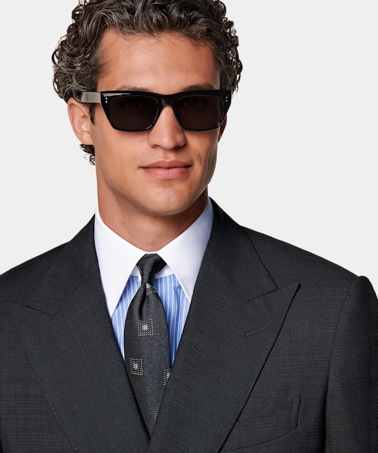 Abito Milano blu navy tailored fit