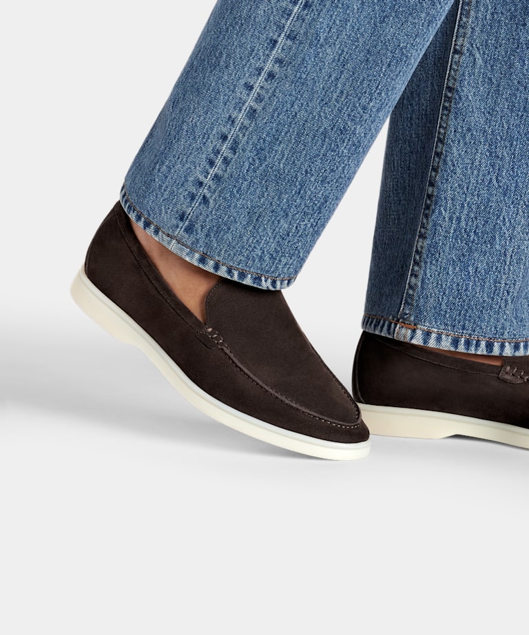 Dark Brown Slip-On