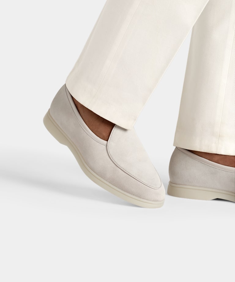 Light Taupe Slip-On