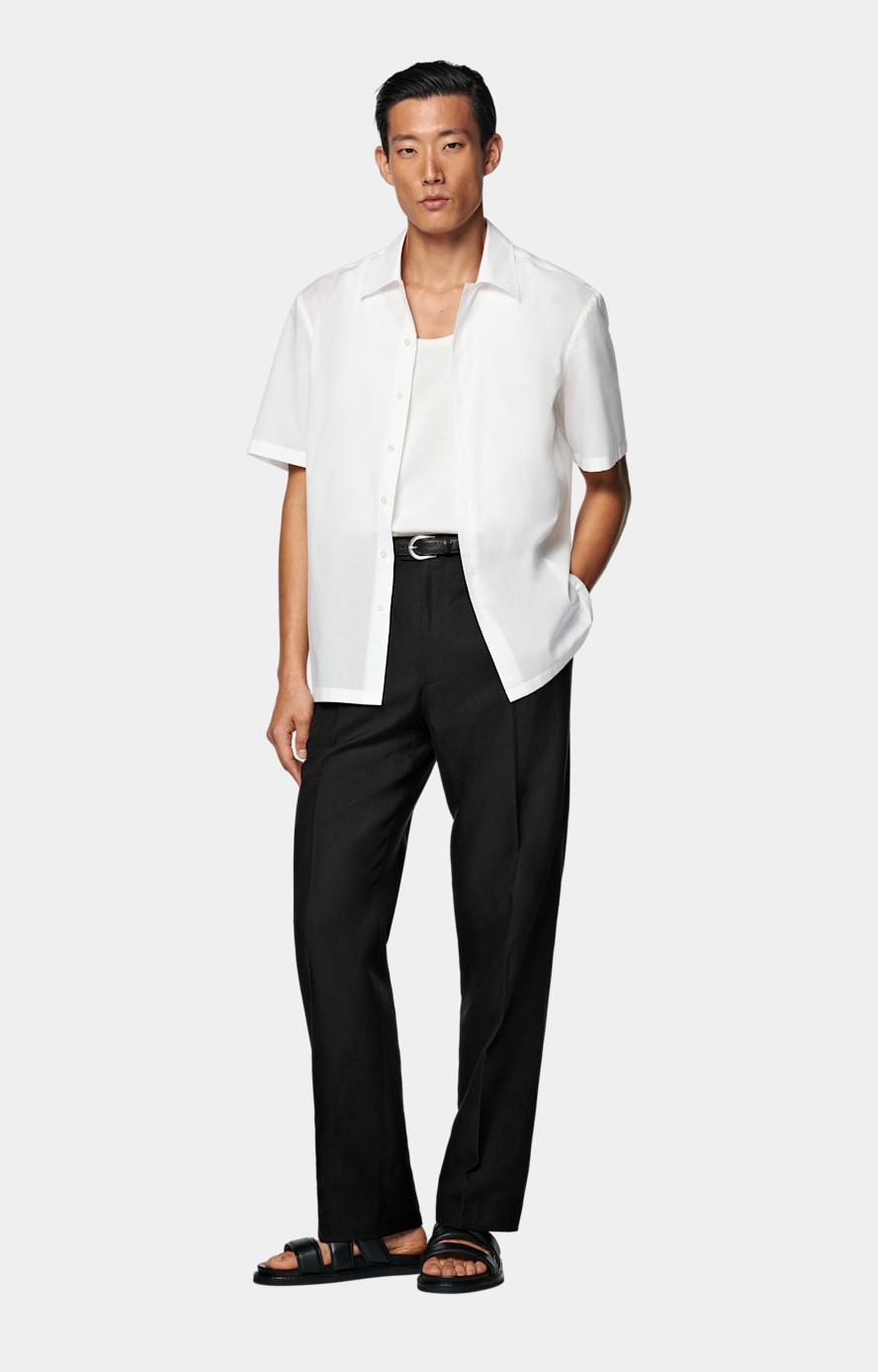 White Short Sleeve Shirt
